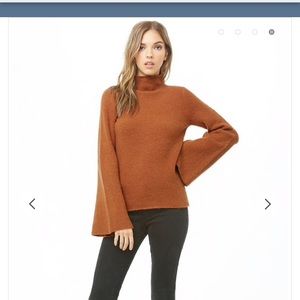 NWT Forever 21 Bell Sleeve Sweater